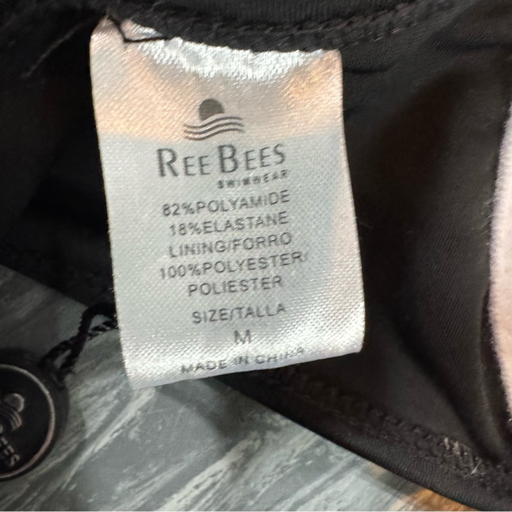 ❤️3/$30 Ree Bees Black Bikini Top - Picture 7 of 8